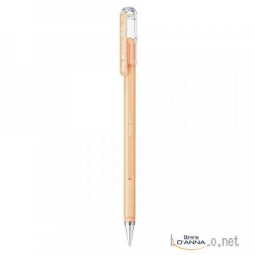 PENTEL - Pentel Hybrid Milky K108 0.8mm Pastel Gel Roller Pens - 7 Colors Set.