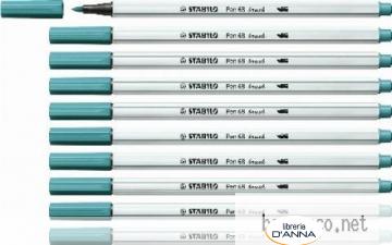 STABILO - STABILO PEN 68 BRUSH AZZURRO CHIARO - 568/31