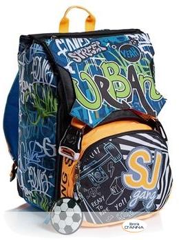 SEVEN - ZAINO SCHOOLPACK SJ SEVEN GANG CITY EXPLORER  ASTUCCIO 3 ZIP