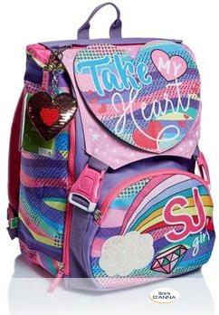 SEVEN - Zaino sdopp. SEVEN GIRL con ASTUCCIO 3 zip