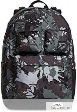 SEVEN - ZAINO REVERSIBLE POCKETS GRS SEVEN MIMETIC BROWN