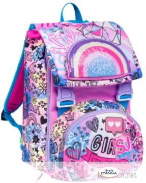 SEVEN - ZAINO SEVEN SDOPPIABILE BIG SJ GANG COLORJAM GIRL