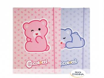 CARTELLINA CON ELASTICO COCCOLOTTI