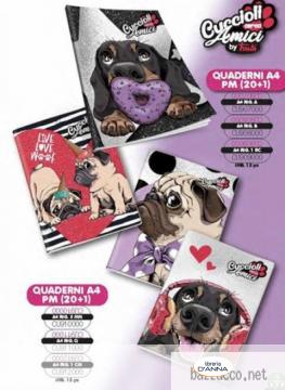 QUADERNO MAXI CUCCIOLI RIG A