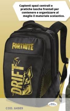 FRANCO COSIMO PANINI - ZAINO ORGANIZZATO LAMA FORTNITE