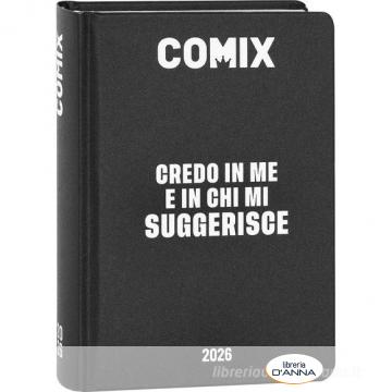 FRANCO COSIMO PANINI EDITORE - AGENDA COMIX 16M MINI BLACK&WHITE - 74088BW