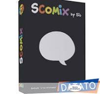 FRANCO COSIMO PANINI EDITORE - AGENDA 16M MEDIUM SCOMIX BLACK - 73505BK
